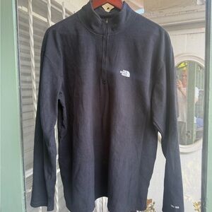 The North Face Black Half-Zip Fleece
